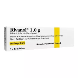 RIVANOL 1,0 g pulbrit, 5 tk