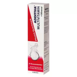 ADDITIVA Multivit. +Mineral Peach R kihisev tablett, 20 tk