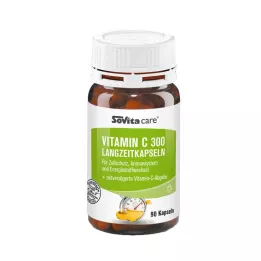 SOVITA CARE C-vitamiin 300 pikaajalist kapslit, 90 tk