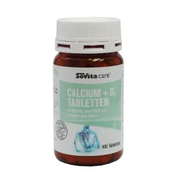 SOVITA CARE Kaltsium+D3 tabletid, 100 tk
