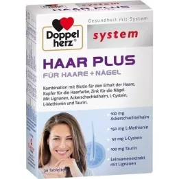 DOPPELHERZ Hair Plus süsteemi tabletid, 30 tk