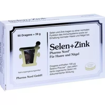 SELEN+ZINK Pharma Nord kaetud tabletid, 90 tk