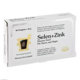 SELEN+ZINK Pharma Nord kaetud tabletid, 90 tk