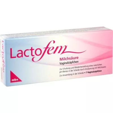LACTOFEM piimhappe vaginaalsuposiidid, 7 tk