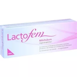 LACTOFEM Piimhappe vaginaalsuposiidid, 14 tk