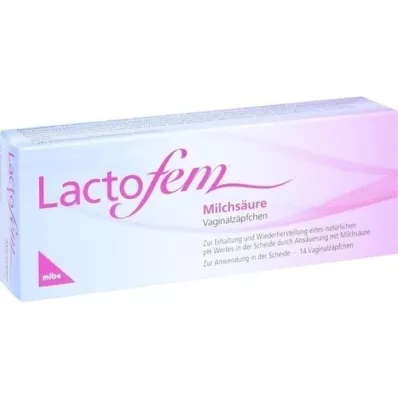 LACTOFEM Piimhappe vaginaalsuposiidid, 14 tk