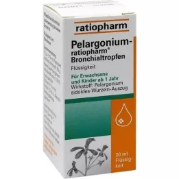 PELARGONIUM-RATIOPHARM Bronhiaal tilgad, 20 ml