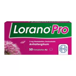 LORANOPRO 5 mg õhukese polümeerikattega tabletid, 50 tk