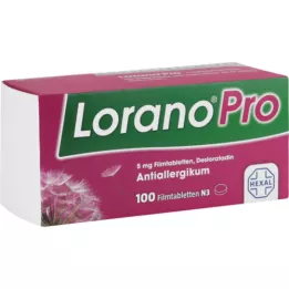 LORANOPRO 5 mg õhukese polümeerikattega tabletid, 100 tk