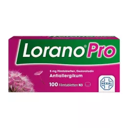 LORANOPRO 5 mg õhukese polümeerikattega tabletid, 100 tk