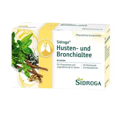 SIDROGA Köha- ja bronhitee filtrikott, 20X2,0 g
