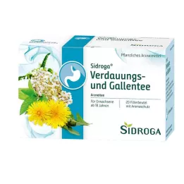 SIDROGA Seede- ja sapitee filtrikott, 20X2,0 g