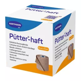 PÜTTER-kleepuv side 6 cm x 5 m, 1 tk
