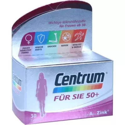 CENTRUM teile 50+ kapslit, 30 tk