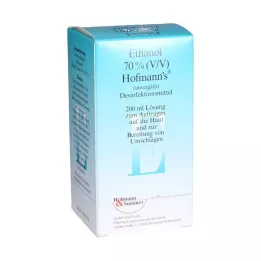 ETHANOL 70% V/V Hofmanni, 200 ml