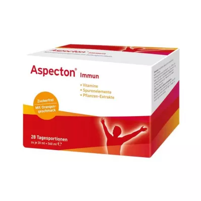 Aspecton Immun joogiampullid, 28 tk
