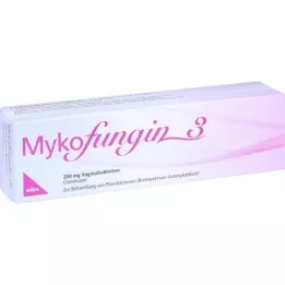 MYKOFUNGIN 3 vaginaaltabletti 200 mg, 3 tk