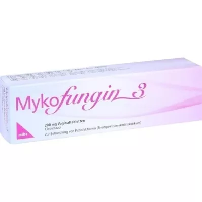 MYKOFUNGIN 3 vaginaaltabletti 200 mg, 3 tk