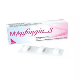 MYKOFUNGIN 3 vaginaaltabletti 200 mg, 3 tk