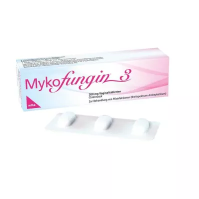 Mykofungin 3 vaginaalset tabletti 200 mg, 3 tk