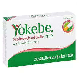 YOKEBE Plus Metabolism Active kapslid, 28 kapslit
