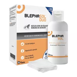 BLEPHASOL Duo 100 ml kreem+100 puhastuspadjakest, 1 p
