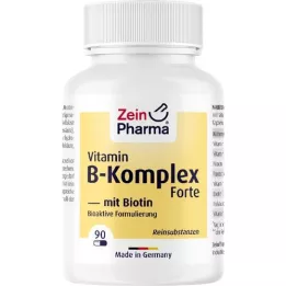 VITAMIN B KOMPLEX+Biotin Forte kapslid, 90 tk