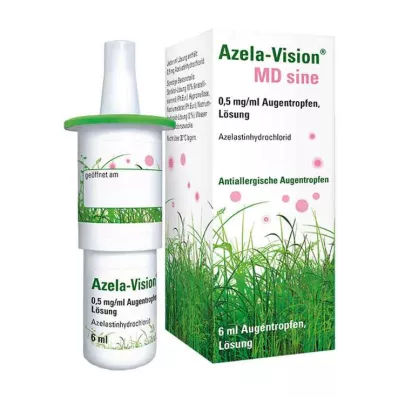 AZELA-Vision MD sine 0,5 mg/ml silmatilgad, 6 ml AZELA-Vision MD sine 0,5 mg/ml silmatilgad, 6 ml