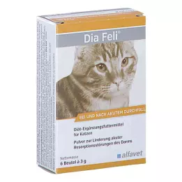 DIA FELI Pulber kassidele, 6X3 g