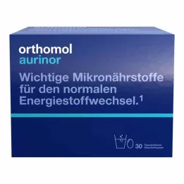 ORTHOMOL aurinor graanulid/kapslid kombipakk, 30 tk