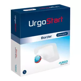 URGOSTART Piiri 8x8 cm vahtkummist haavasidemed, 10 tk