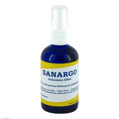Sanargo kolloidhõbedane spreipudel, 100 ml