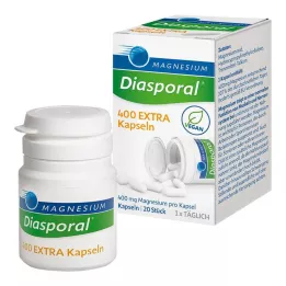 MAGNESIUM DIASPORAL 400 ekstra kapslit, 20 kapslit