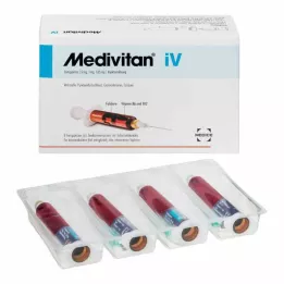 MEDIVITAN iV süstelahus kahekambrilises süstlis, 8 tk