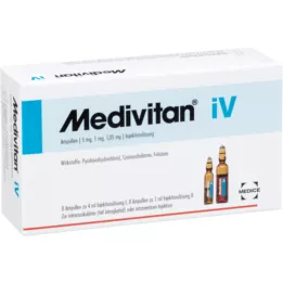 MEDIVITAN iV lahus süstimiseks amp. paarides, 8 tk