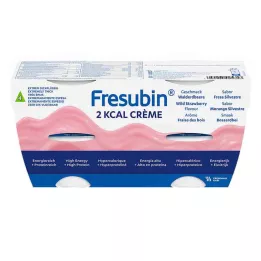 FRESUBIN 2 kcal Wild Strawberry Cream in a Cup, 4X125 g