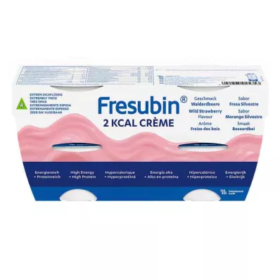 Fresubin 2 kcal kreem metsmaasikas |Puding &amp; ehitustoit (4x125 g)