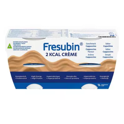 Fresubin 2 kcal Cream Cappuccino |Puding &amp; ehitustoit (4x125 g)