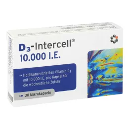 D3-INTERCELL 10,000 I.U. kapslid, 30 tk
