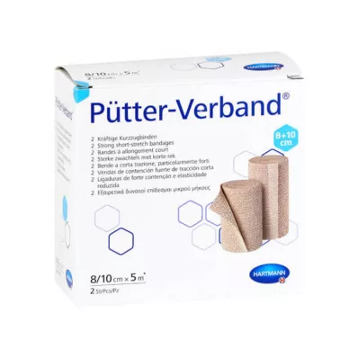 Pütteri side 8cm / 10cmx5m Cpc, 2 tk