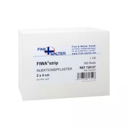 INJEKTIONSPFLASTER fliis 2x4 cm, 500 tk