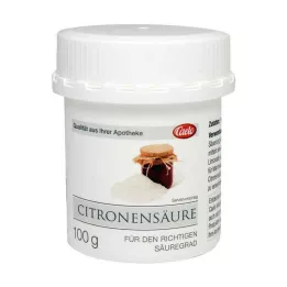 CITRONENSÄURE toidu jaoks Caelo HV-pakend, 100 g