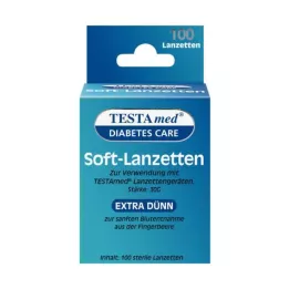 TESTAMED Pehmed lantsetid, 100 tk