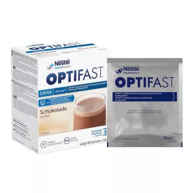 Optifast kodujook šokolaadipulber, 8x55 g Optifast kodujook šokolaadipulber, 8x55 g