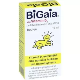 BIGAIA pluss D3-vitamiini tilgad, 10 ml