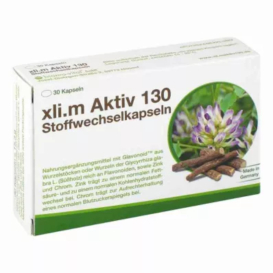 Xlim Active 130 ainevahetuse kapslit (30 tk)