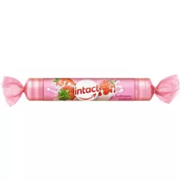 INTACT Dekstroosirull maasikajogurt, 40 g