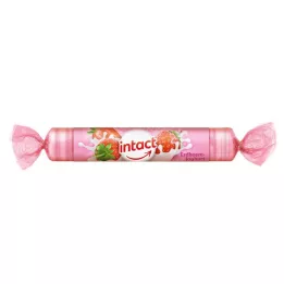 INTACT Dekstroosirull maasikajogurt, 40 g