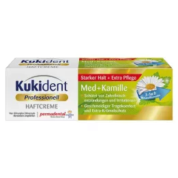KUKIDENT Adhesiivkreem Med+kummel, 40 g