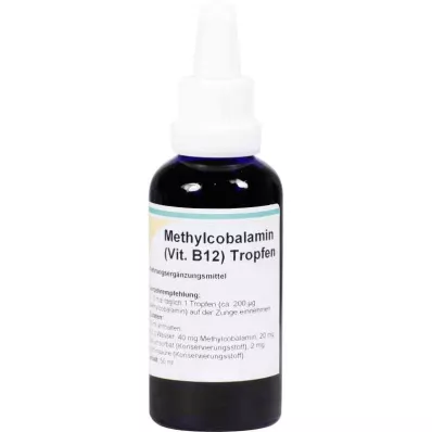 METHYLCOBALAMIN B12-vitamiini tilgad, 50 ml